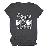T-Shirt mit Spruch Aufdruck Basic Rundhals Casual Oberteile Damen Sommer Lustiges Tee Tops Lässige Kurzarm Mode Sommershirt Bluse Shirt Streetwear für Teenager Mädchen Frauen Herren IFOUNDYOU