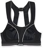 Shock Absorber Damen Ultimate Run Sport-BH, Schwarz, 75B