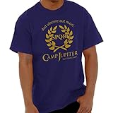 Camp Jupiter Half Blood Percy Jackson Fitnessstudio Baumwolle T-Shirt Blau S