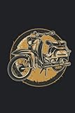 Simson-Schwalbe Moped Fan Geschenk Tourenbuch / Notizbuch: Simson Moped Tourenb