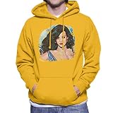 VINTRO Katy Perry Long Hair Herren Kapuzenpullover Original Portrait von Sidney Maurer, professionell bedruckt Gr. XXL, g