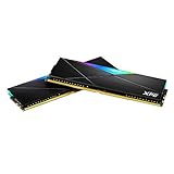 XPG SPECTRIX D55 DDR4 RGB Memory Module Gaming-DRAM 3600 MHz 16GB (2x8GB), dual Package, High Performance Desktop Arbeitsspeicher AX4U36008G18A-DCBK20 Black 8GBx2