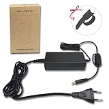 WiCareYo Netzteil Ladegerät für PS2 Slim 70000, Netzteil Schnellladegerät mit Kable Wickler 2m/6.5ft langen EU Stromkabel wird für Playstation 2 Slim 70000