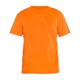 Blaklader 33311011 FUNKTIONELLES T-SHIRT UV-GESCHÜTZT, Orange, grootte 4XL