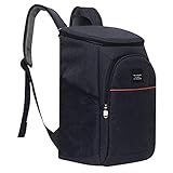 Aiyrchin Weiche Kühlertasche, Stilvoller Isolierter Rucksack - Zum Mittagessen, Wein, Picknicks, Grill, Einkaufen, Wandern, Arbeit, Events, Strand, R