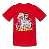 Spreadshirt Bibi & Tina Die Serie Freundinnen Kinder T-Shirt, 110-116, R