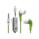 Seluxion in-Ear-Kopfhörer Stereo Farbe Grün für Archos 45b Helium 4 g, 40 Cesium, 59 Xenon, 50B Oxyg