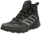 adidas Herren Terrex Trailmaker Mid GTX Walking Shoe, Core Black/Core Black/Solid Grey, 44 EU
