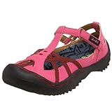 J-41 Sandbar-Sandale für kleine Kinder/große Kinder, Fuchsia/Himbeere, 27.5 EU