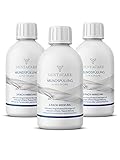 (3x 250ml) DENTACARE antibakterielle Mundspülung mit 3-fach Wirkung by PROF. DR. JUNG, reduziert langanhaltend Mundgeruch, reduziert effektiv Plaque-Bildung, effek