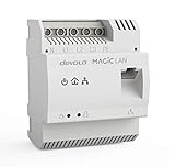 devolo 8550 Powerline Adapter Magic 2 LAN DINrail Hutschienen Adapter -bis 2.400 Mbit/s Internet aus dem Verteilerkasten, professionelles Heimnetzwerk, g