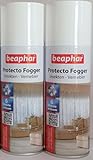 2er Set Beaphar Protecto Fogger Insektenvernebler Flohbombe je 200