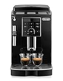 De'Longhi ECAM 25.120.B Kaffeevollautomat mit Profi-Milchaufschäumdüse für Cappuccino, mit Espresso- und Kaffee Direktwahltasten und Drehregler, 2-Tassen-Funktion, Großer 1,8 Liter Wassertank, schw