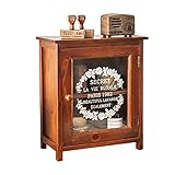 zyr Retro Dekorative Schränke Küche Esszinaltop Kabinette Home Desktop Massivholz Aufbewahrungsboxen Studentische Tischschränke Geschirr Lagerschränk