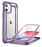 SUPCASE Transparent Hülle für iPhone 12 mini (5.4') Handyhülle 360 Grad Case Bumper Schutzhülle Cover [EXO Pro] mit Displayschutz 2020 Ausgabe, L