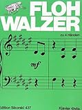 FLOHWALZER - arrangiert für Klavier 4händig [Noten / Sheetmusic] Komponist: LANGE H