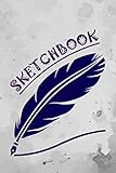 Sketchbook : sketchbooks for drawing and painting ; art paper moleskine cover no lines marble cover 6*9: arteza sketchbook and white paper sketchbooks for you ; sketch notebook