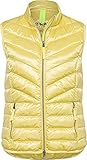 BRAX Damen Style Genf Zero Down Outdoor Weste, Yellow, 44