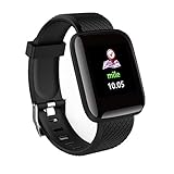 A-Artist Bluetooth Smartwatch Fitness Uhr Intelligente Armbanduhr Fitness Tracker Smart Watch Sport Uhr Schrittzähler Schlaftracker Romte Capture Kompatibel mit Android Smartp