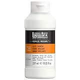 Liquitex 6208 Professional Glanz Firnis für Acrylfarben, Archivqualität, vergilbt nicht, trocknet klar auf - 237 ml F