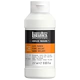 Liquitex 6208 Professional Glanz Firnis für Acrylfarben, Archivqualität, vergilbt nicht, trocknet klar auf - 237 ml F