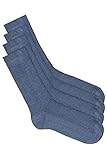 JP 1880 Herren große Größen Übergrößen Menswear L-8XL JP1880 Socken, Doppelpack, ohne Gummibund jeansblau 39+ 727178720-39+