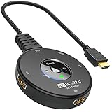 Ozvavzk HDMI 2.0 Switch 4k 60Hz HDMI Verteiler 3 In 1 Out HDMI Switcher Vergoldet HDMI Umschalter Unterstützt 4K@60HZ 3D HDCP2.2 HDR 18Gbps für Fire Stick HDTV PS4/5 Xbox Blu-Ray-Play