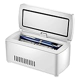 ZZBB 2–8 °C Kleine Reisebox für Medikamente,Tragbarer Medizin-Kühlschrank und Insulin-Kühler für Auto, Reise, Zuhause – Mini Drogen Konstante Temperatur Kühlschrank