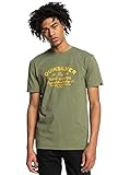 Quiksilver™ Closed Tion - T-Shirt for Men - T-Shirt - Männer - L - Grü