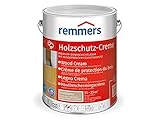 Remmers Holzschutz-Creme silbergrau, 5 Liter, Profi-Holzschutz in Cremeform, dekorative Premium Holzlasur für aussen, 3facher Holzschutz mit Imprägnierung + Grundierung + L