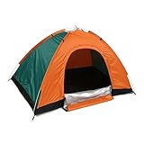 XINGDAO Zelte 1~2 Person Automatisches Pop- Up Outdoor- Familie Camping Zelt Easy Open Camp- Zelte Ultralight Instant Shade Tragbare Freibau Campen und Wandern (Color : Wit)
