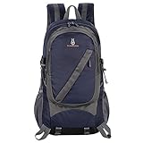 Lixada Wanderrucksack Trekkingrucksäcke Leichter Outdoor Rucksack Hydrophob und Schmutzabweisend für Herren Damen Camping Radfahren Klettern R