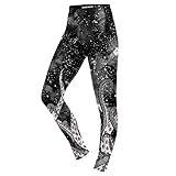 Stretch-Fitness-Leggings Der Verschiedenen Dehnbaren Frauen Der Frauen Die Yoga Pilates Dünne Hosen-Strumpfhosen Laufen Lassen Leggings für Damen,A,L