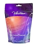 Vibratissimo Mix 50 farbige und aromatisierte Marken-Kondome 53mm D