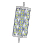 Dimmbare R7S LED Glühbirne 135Mm 15W J118 LED Glühbirne 120W R7S Halogenbirne Doppelendsockel J118 85V-265V AC Hausbeleuchtung Flutlicht Ersatzbirne ，1 Stück ，Warmweiß (2700K~3000K) Glühb