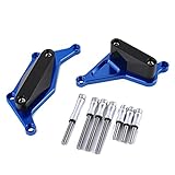 DZSLTC Motorrad Frame Slider Für Suzuki GSXS750 GSR 750 2011-2017 Motorrad International Aluminium Motorschutz Stator Seitenabdeckung Rahmen Slider Enduro Bike Montageständer (Farbe : B)