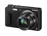 Panasonic LUMIX DMC-TZ58EG-K Travellerzoom Kamera (16 Megapixel, 20x opt. Zoom, 3-Zoll LCD-Display, Full HD, WiFi, 24 mm Weitwinkel-Objektiv) schw