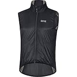 GORE WEAR Herren Fahrrad-Weste Ambient, GORE-TEX INFINIUM, L, Schw