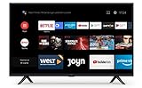 Xiaomi Mi Smart TV 4A 32 Zoll (HD LED Smart TV, Triple Tuner, Android TV 9.0, Fernbedienung mit Mikrofon, Amazon Prime Video und Netflix)