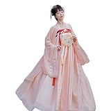 TinFrey Chinesisches Hanfu-Kleid, traditionelles Hanfu-Kleid, altes chinesisches Kostüm, Hanfu-Kleid, Kostüm, Cosplay-Kostü