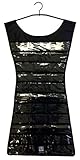 Umbra 299035-040 Little Black Dress Schmuckhalter, schwarz, Canvas, 19' x 46'