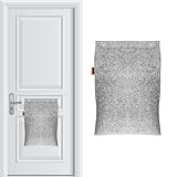 BlezLiving Reißfest Ohne Schraube Postfänger, Zeitungsfach, Briefkasten-Postsammler und hochwertiger Brief-, Post-Aufbewahrungssack Anthrazit für die Tür (Basic Grau)