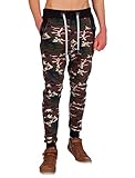 Young & Rich Herren Hose Jogginghose 3318 Freizeithose Sweathose Sweatpants Grau, Grösse: S