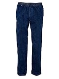 BABISTA Herren-Jeans – Männer-Hose aus Baumwoll-Mix, Comfort Fit Jeans-Hosen mit elastischem Rundum-Gummizug, Freizeit-Hose in Blue Stone Gr. 54