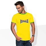 World of Football Ringer T-Shirt line Australien gelb - 152