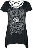 Supernatural Hunter Frauen T-Shirt schwarz M 95% Viskose, 5% Elasthan Fan-Merch, TV-S