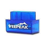 Veepeak Mini Bluetooth OBD2 Scanner Diagnosewerkzeuge Auto Diagnose Engine Code Reader für OBD II/ EOBD Fahrzeuge fü