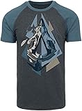 Assassin's Creed Assignment Männer T-Shirt grau meliert/blau L