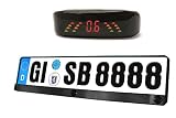 Einparkhilfe Rückfahrwarner Kennzeichen Nummernschild Halterung YMPA EH-NS