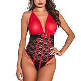 Vexiangni Sexy Lingerie Woman for Sex Weihnachten Nachtwäsche Nachtwäsche Einstellbar Sexy Set Kurz Tarndruck Nachthemd Damen Sexy Attraktiver und Charmant Geschenk der F